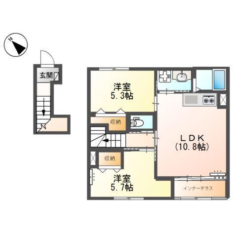  間取り図写真