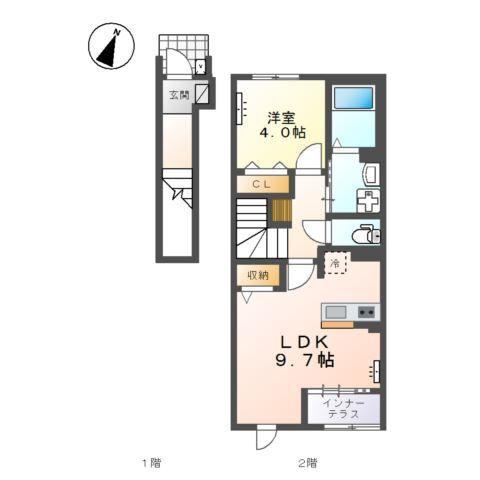  間取り図写真