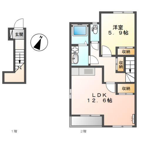  間取り図写真