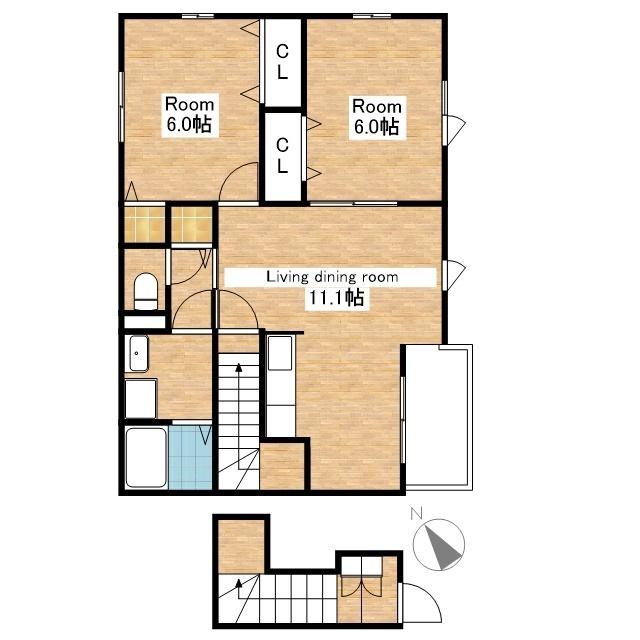 最上階・角部屋です！