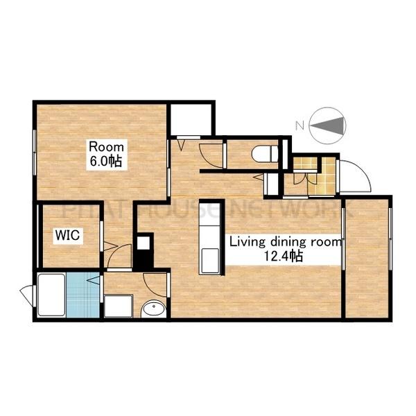 １LDK南向お部屋！