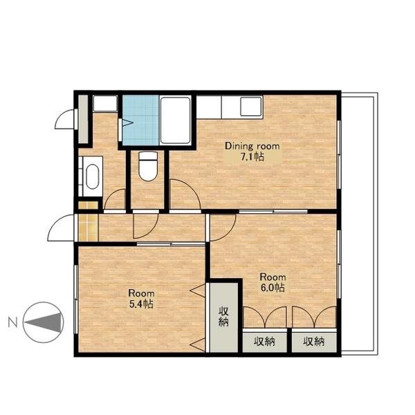 たっぷり収納です。