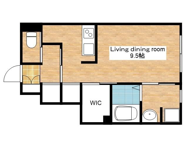 嬉しいウォークインクローゼット