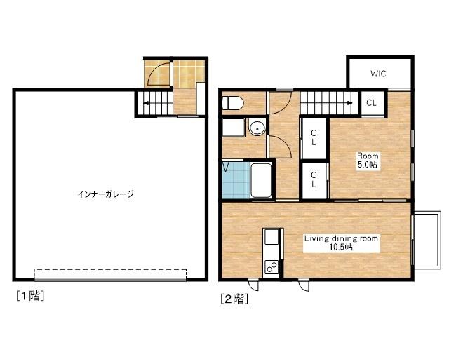 インナーガレージ付き！