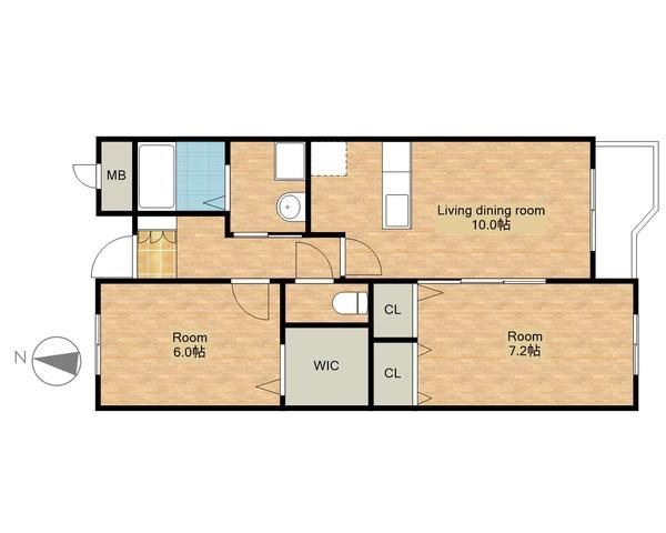 収納はたっぷり