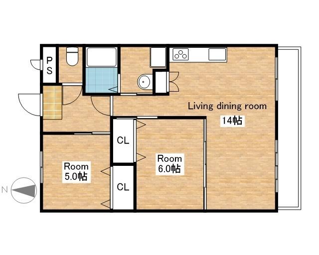 システムキッチン付です！