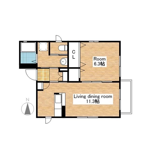 使いやすい１LDK♪