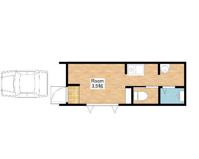 野洲市栄一戸建 間取り図画像