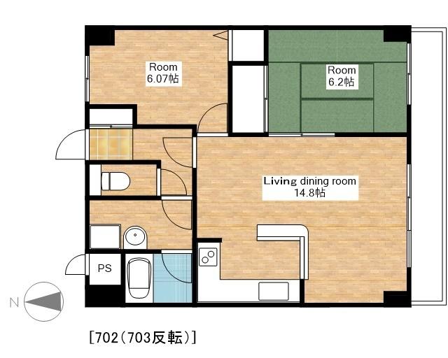 GreenResidence長浜（703） 間取り図画像