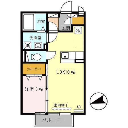 グランシャリオ（208） 間取り図画像