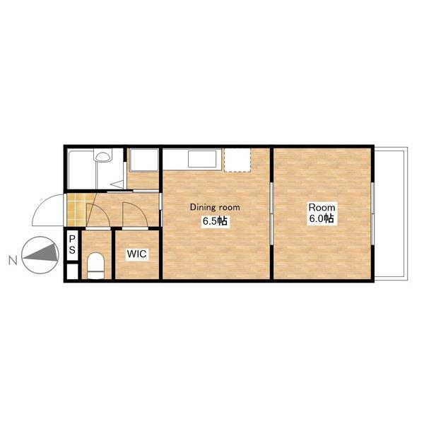 セイコーズマンション神照（201） 間取り図画像