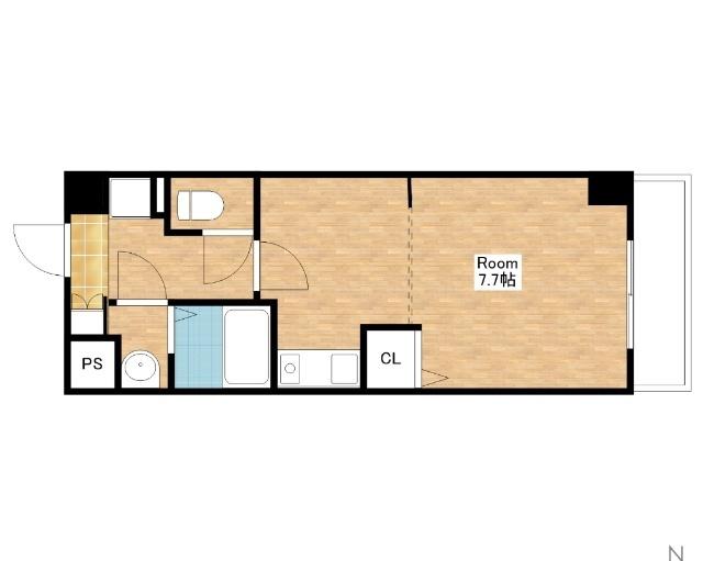 野洲市小篠原マンション 間取り図画像