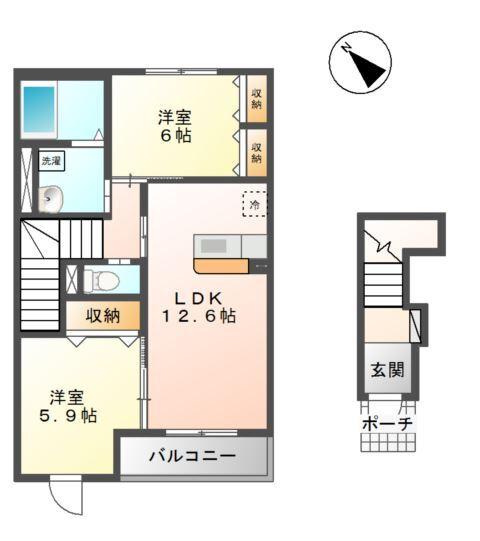 ルミエール 間取り図画像