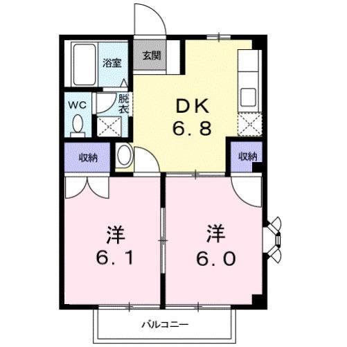 タカラコーポラス壱番館（101） 間取り図画像