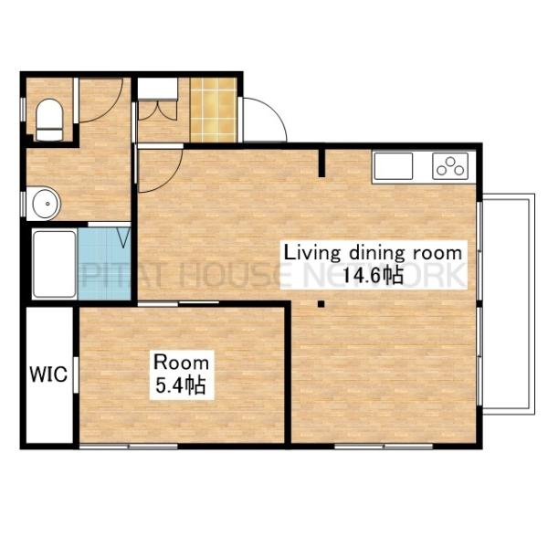 リノベーションされたお部屋です１