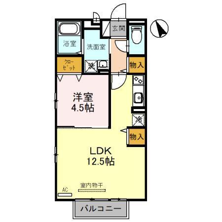 felice (ﾌｪﾘｰﾁｪ)（103） 間取り図画像