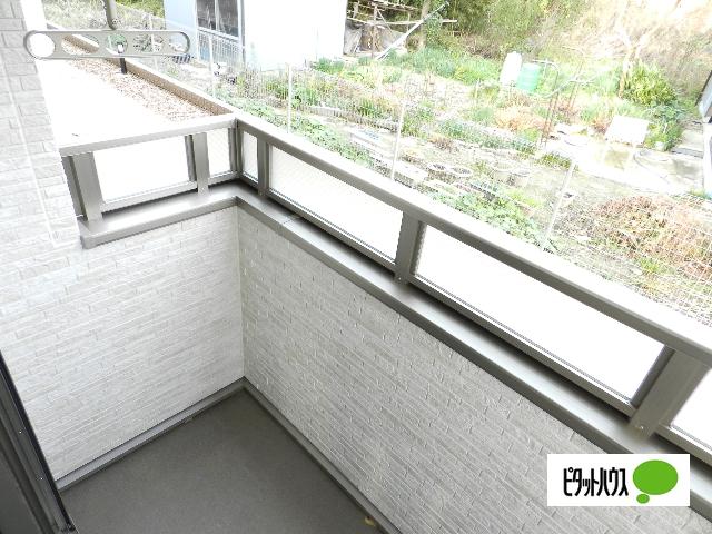 近江八幡市馬淵町アパート バルコニー