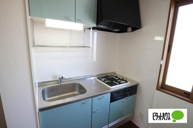 野洲市行畑アパート キッチン