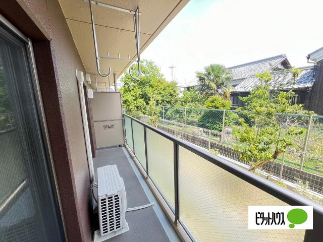 近江八幡市上田町マンション バルコニー
