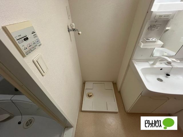 野洲市西河原アパート 洗面