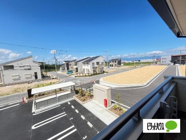 近江八幡市土田町アパート 眺望
