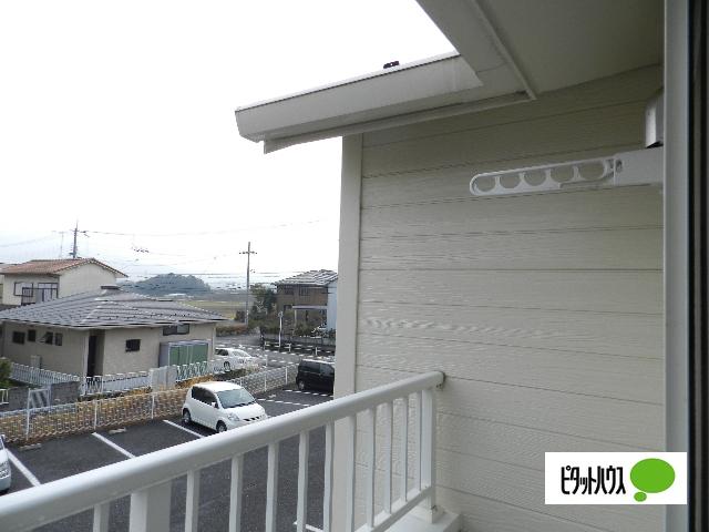 近江八幡市十王町アパート 眺望
