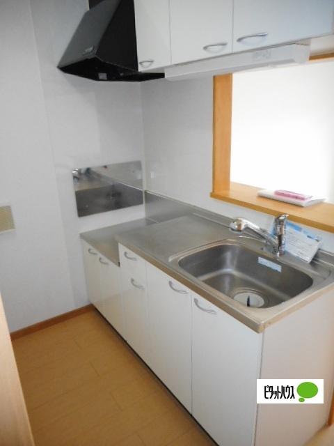 野洲市小篠原アパート キッチン