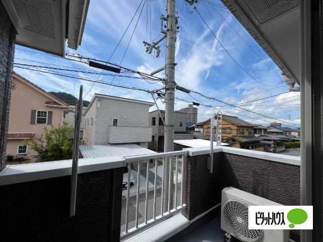 東近江市佐野町アパート バルコニー