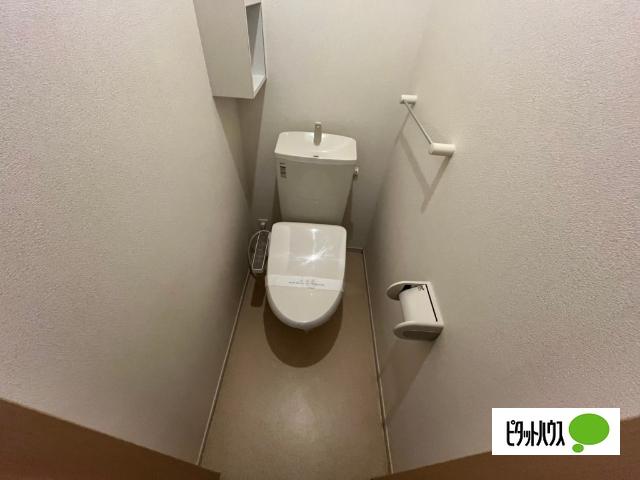 野洲市西河原アパート トイレ