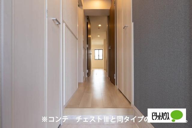 近江八幡市本町アパート 玄関