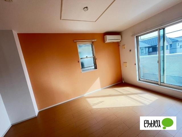 野洲市西河原アパート リビング