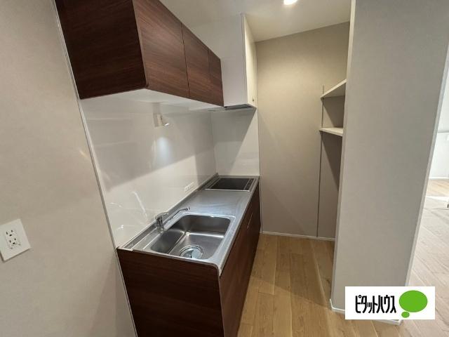 野洲市西河原アパート キッチン