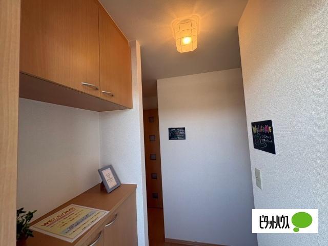 野洲市市三宅アパート 玄関