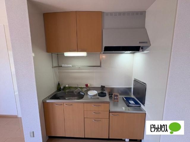 野洲市市三宅アパート キッチン