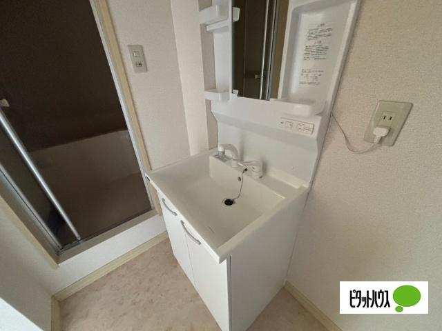 長浜市十里町アパート 洗面