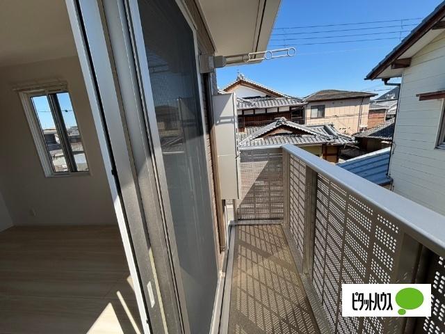野洲市野洲アパート バルコニー
