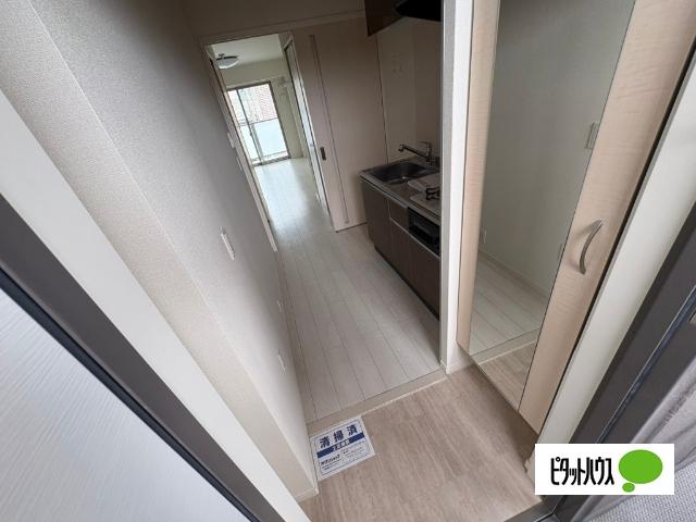 野洲市北野マンション 玄関