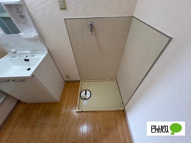 野洲市吉地アパート 洗面