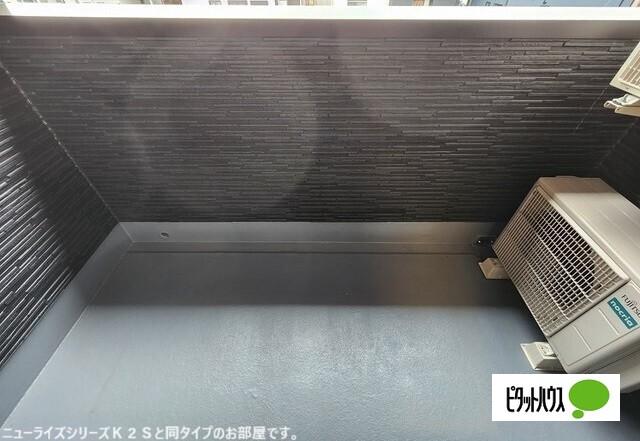 近江八幡市堀上町アパート バルコニー