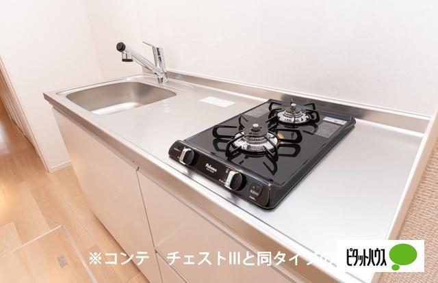 野洲市市三宅アパート キッチン