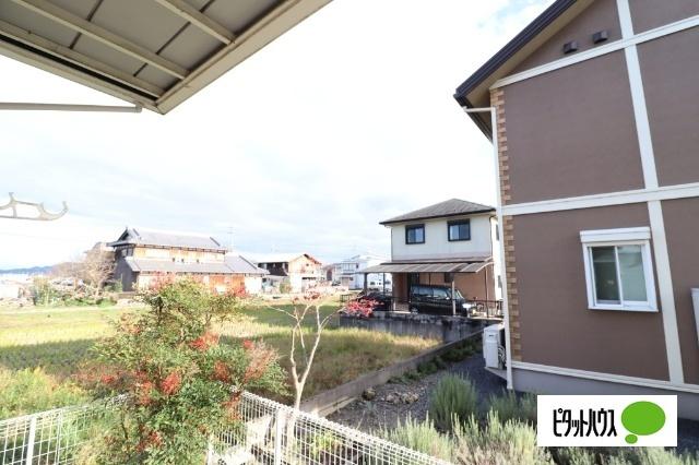 近江八幡市多賀町アパート 眺望