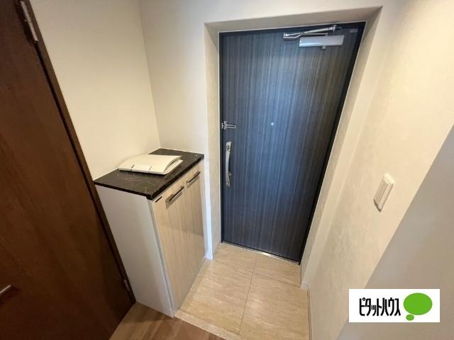 野洲市行畑マンション 玄関