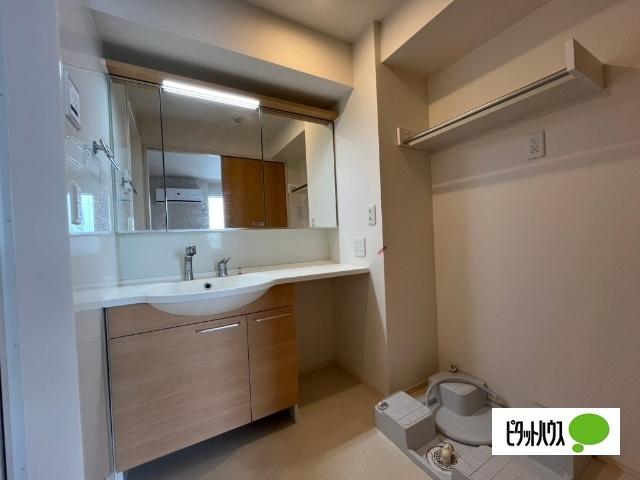 野洲市妙光寺アパート 洗面