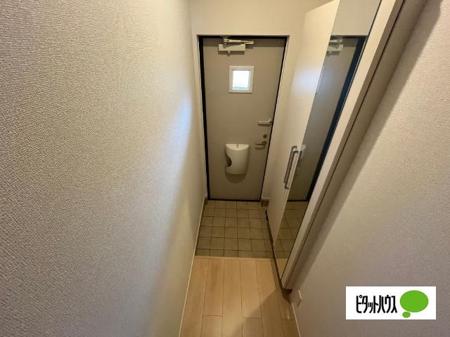 近江八幡市千僧供町アパート 玄関