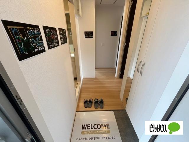 野洲市小篠原アパート 玄関