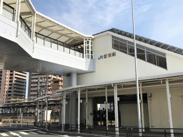 野洲駅(JR西日本　東海道本線)：850m