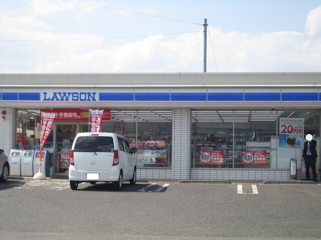 ローソン　野洲市三宅店：400m