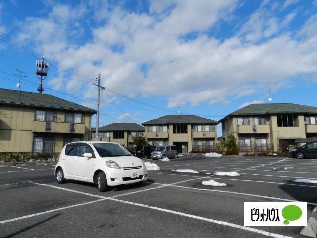 近江八幡市安土町小中アパート 眺望