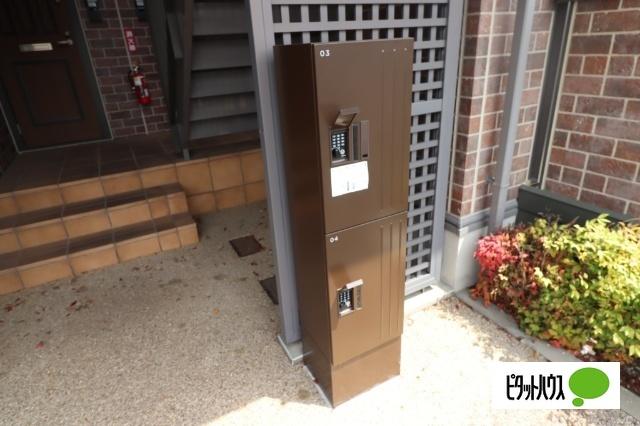 野洲市行畑アパート エントランス
