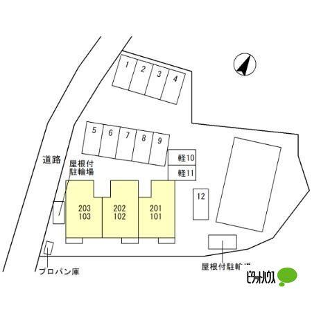 野洲市野洲アパート 共有部分